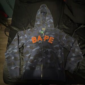 Bape Purple Knit with Iconic Ape Tag